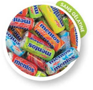 40 Mini Mentos Assortis