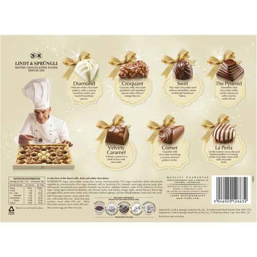 Selection prestige , 345gr LINDT verso
