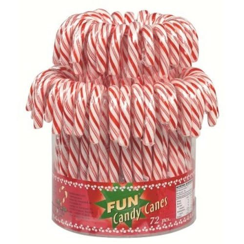 Candy Canes, Rouge, boite de 1 kilo 1 Candy Canes, Rouge, boite de 1 kilo
