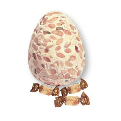 Oeuf de Pâques au nougat tendre, 120gr 1 Oeuf de Pâques au nougat tendre, 120gr