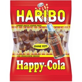 Bonbon publicitaire fabriqué en Europe personnalisé fabriqué en Europe  HARIBO coca Happy-Cola