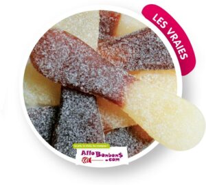 Langues cola LUTTI, sachet de 500g