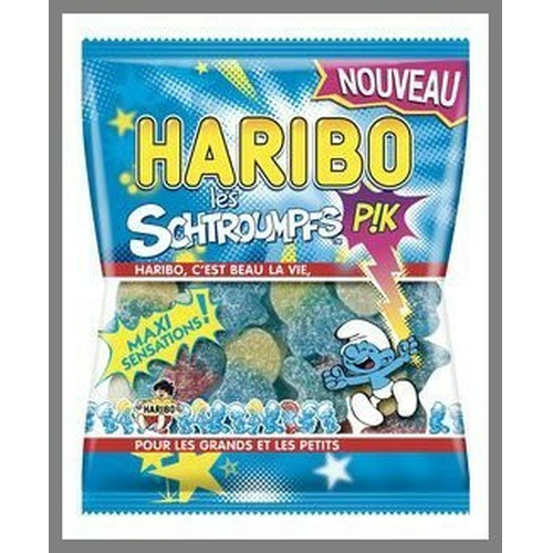 Schtroumpfs Pik 4 sachets de 120 gr HARIBO