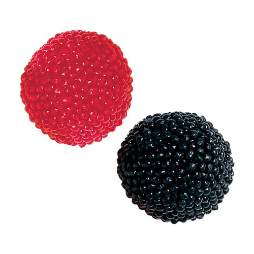 mure et framboises