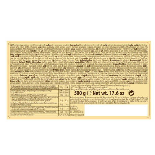 INGREDIENTHAMLET500G