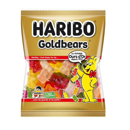 GOLDBEARS HARIBO, boite de 30 sachets