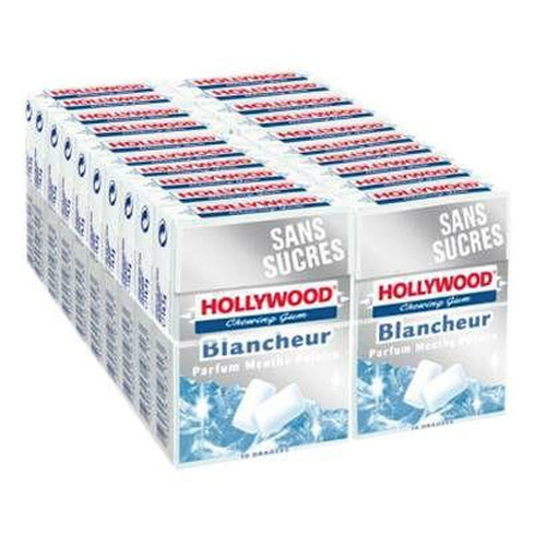 hollywood, Blancheur Menthe, boite de 20