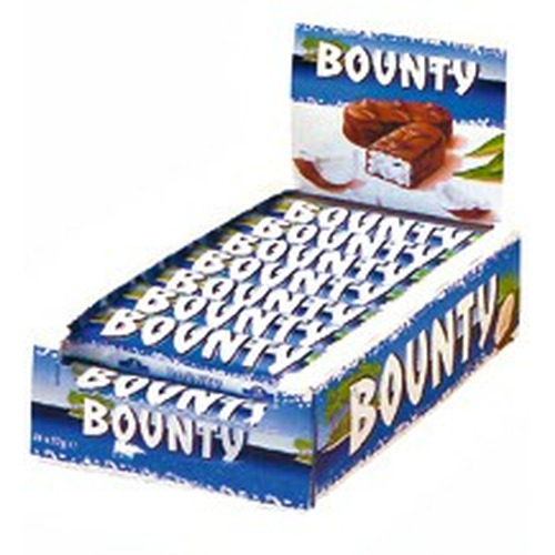 BOUNTY CHOCOLAT BTE DE 24 BARRES