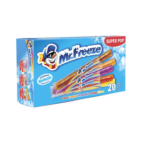 Mr FREEZE POP, BTE DE 20