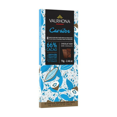 Tablette caraibe 66% valrhona 70g