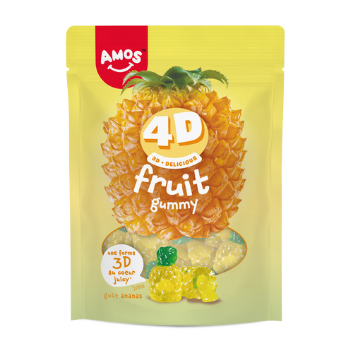 Amos Fruits Ananas 4D 120gr