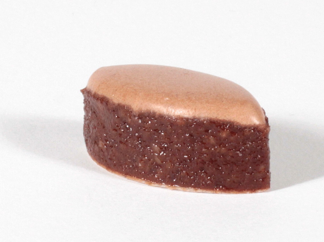 Mini calisson ou Calinou Chocolat noisette, carton 1.4kg