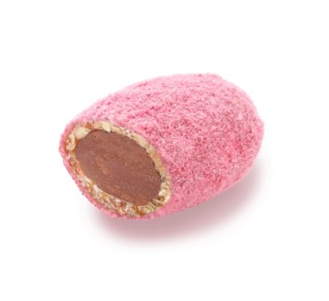 Nougamandines, couleur ROSE, 100 pieces 1 Nougamandines, couleur ROSE, 100 pieces 1.3 kg, chocolat Weiss