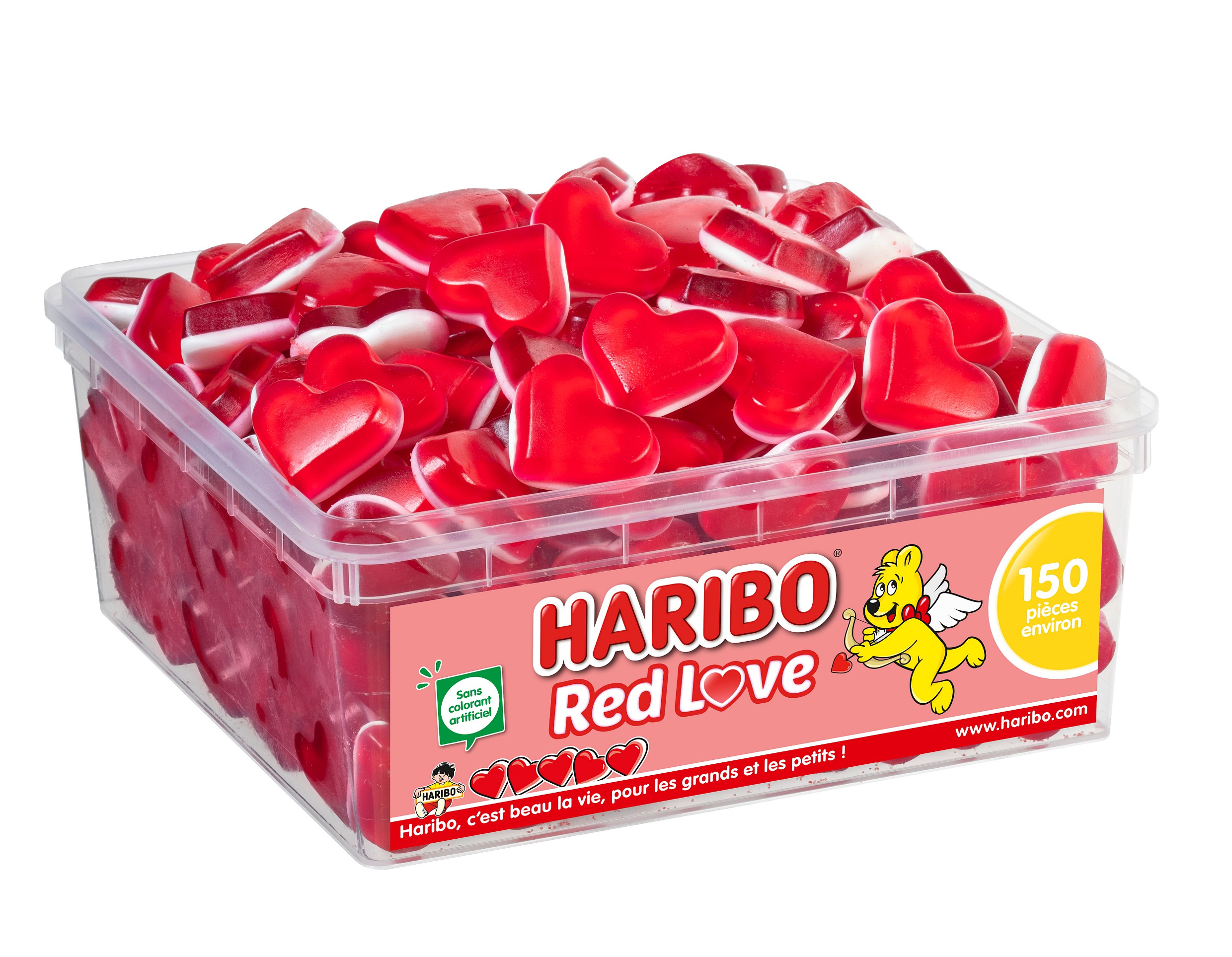 Red love, bac de 150 Haribo