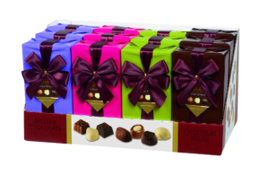 Ballotin de chocolats assortis HAMLET, collection Modern, 250gr