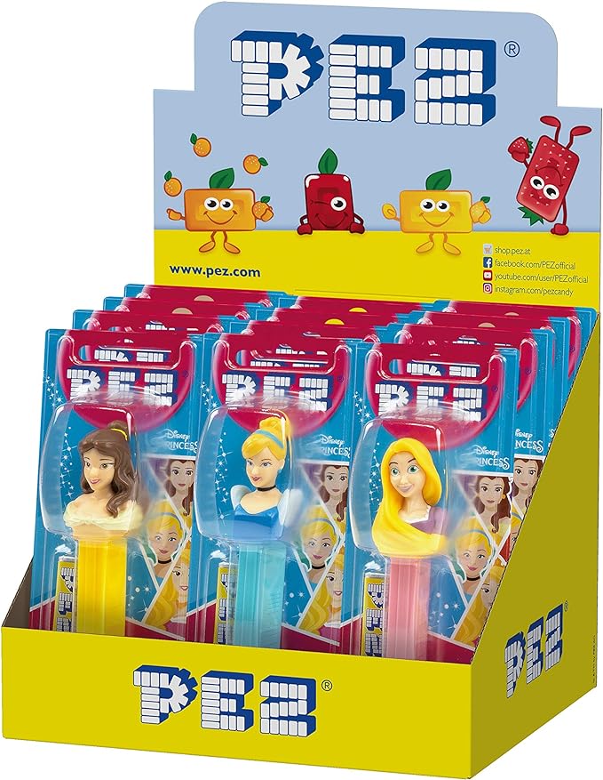 Display de 12 Pez édition Princesse Disney