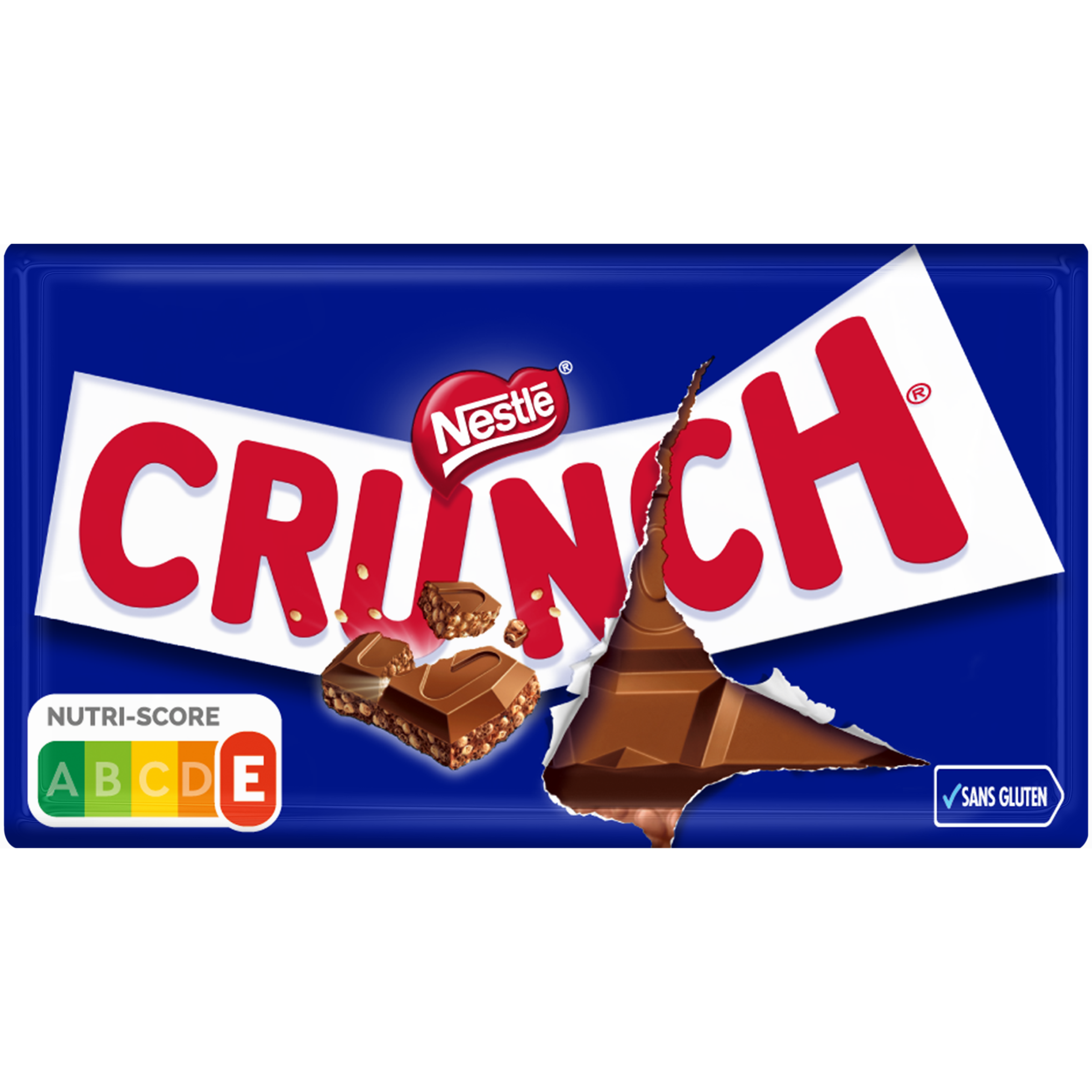 CRUNCH mini tablette 40g – Boîte de 15 chocolats croquants