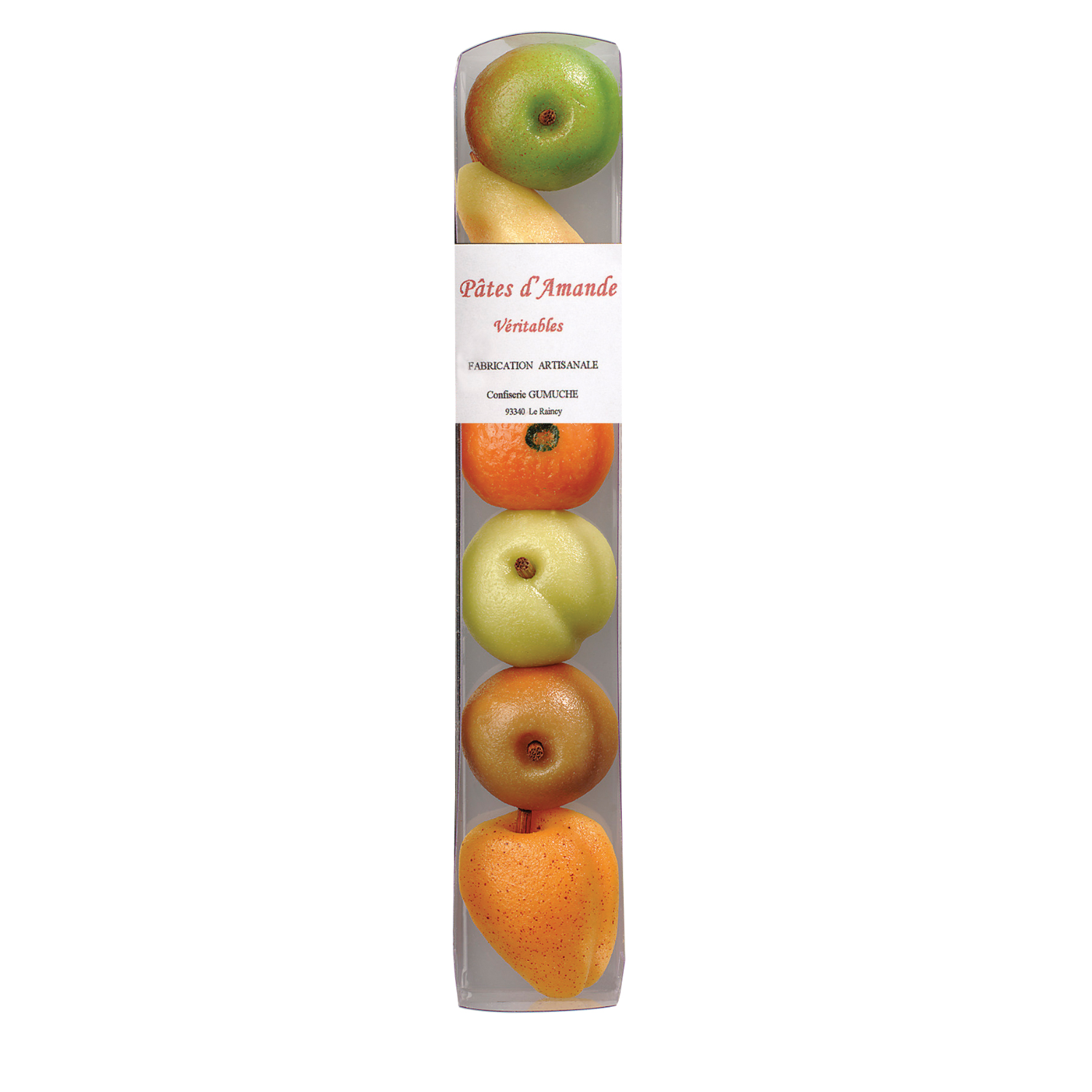 Reglettes Pâte amande  70g  FRUITS