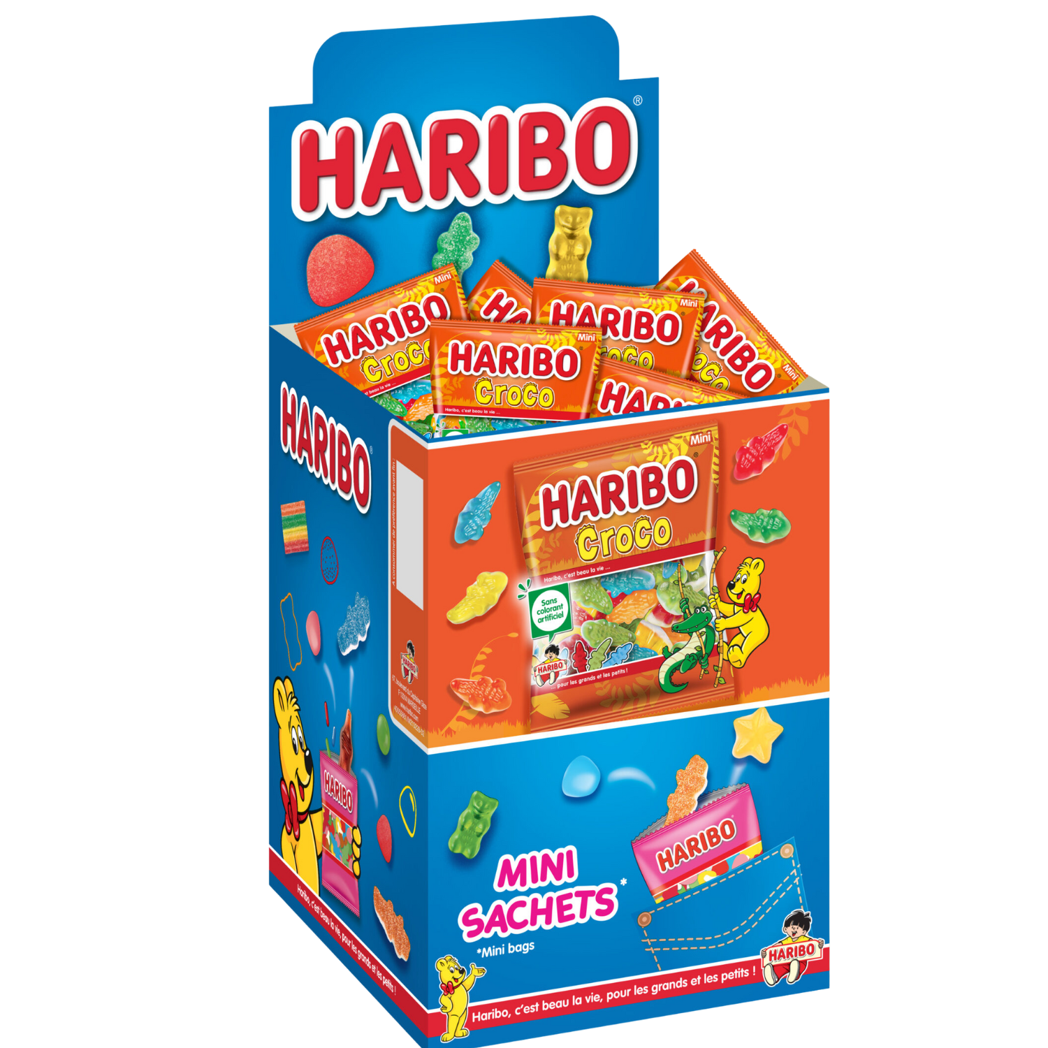 Boite 30 sachets Croco 40gr Haribo