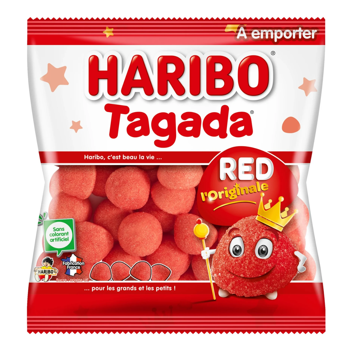 Carton de 30 sachets Tagada 120gr Haribo