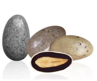 Dragées Amandes chocoviennois assortis thème : galets, 1kilo
