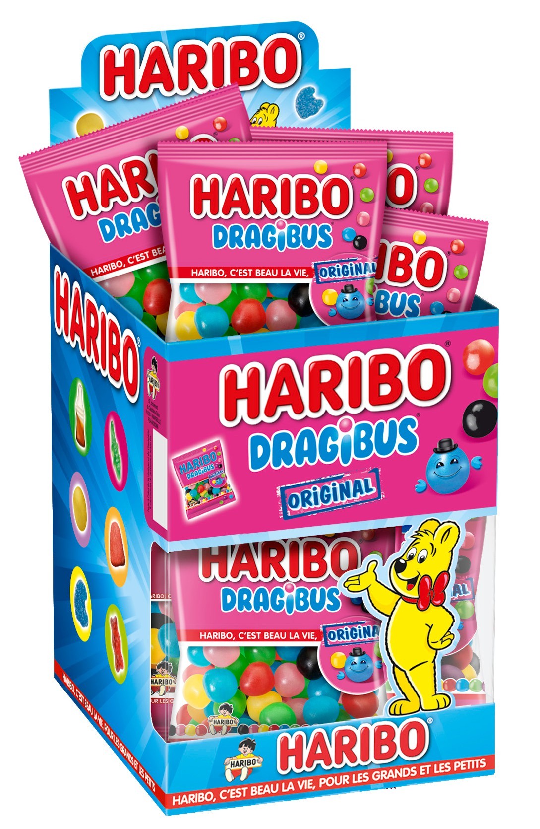 Dragibus HARIBO, 30 mini sachets
