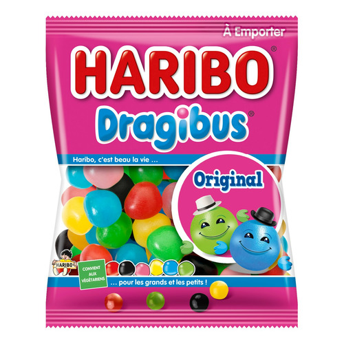 Dragibus HARIBO, 30 mini sachets