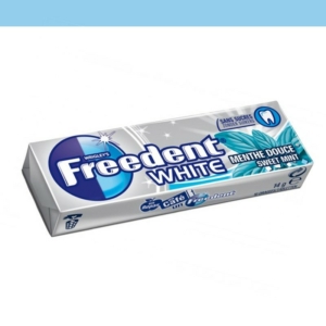 Freedent White menthe douce, boite de 30