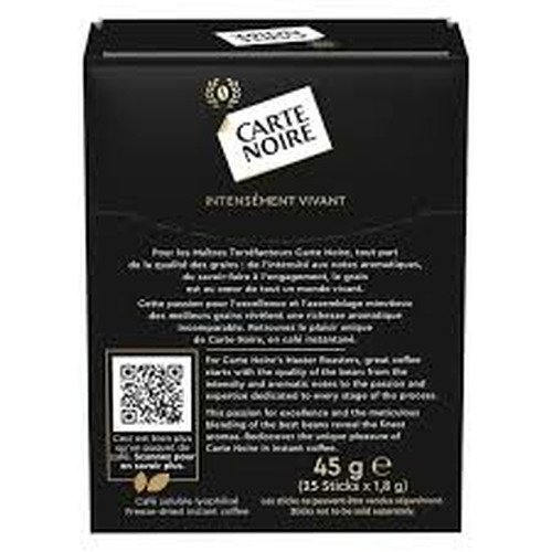 Carte Noire Soluble Classique la boîte de 45g - 25 sticks