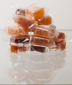 Pâtes de fruits confiseur, boite de 3.6 kilos