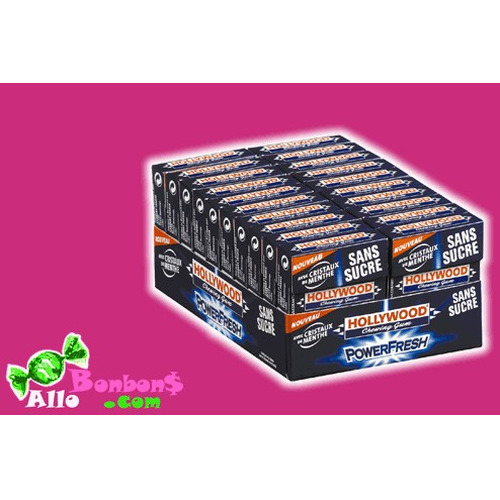 Powerfresh HOLLYWOOD, boite de 20