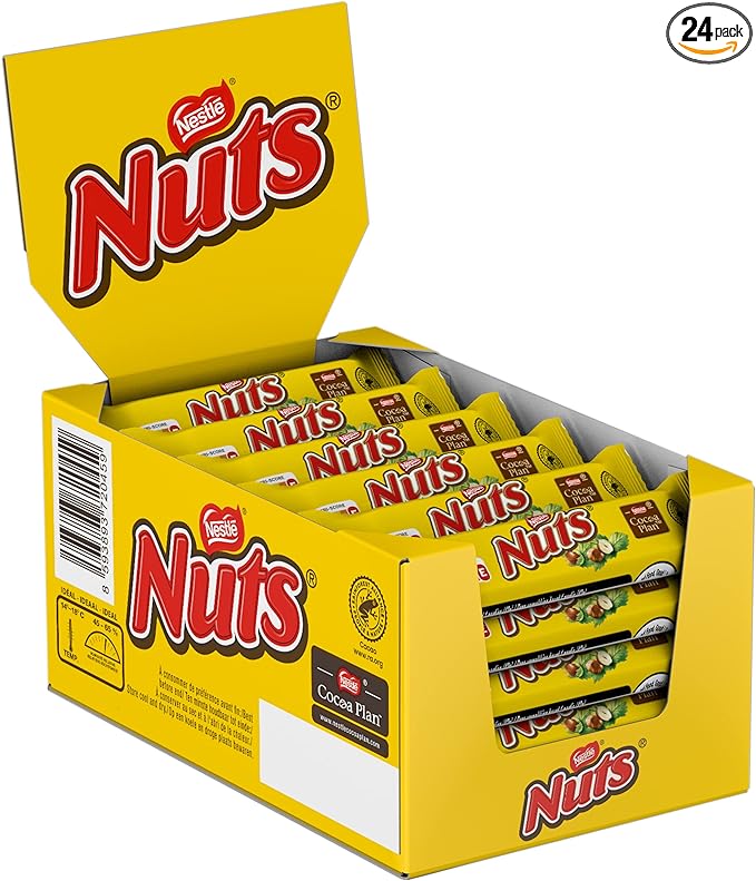 Boite de 24 barres de Nuts