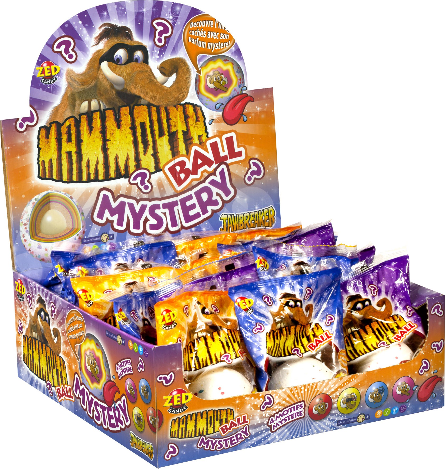 Mammouth balls boite de 18