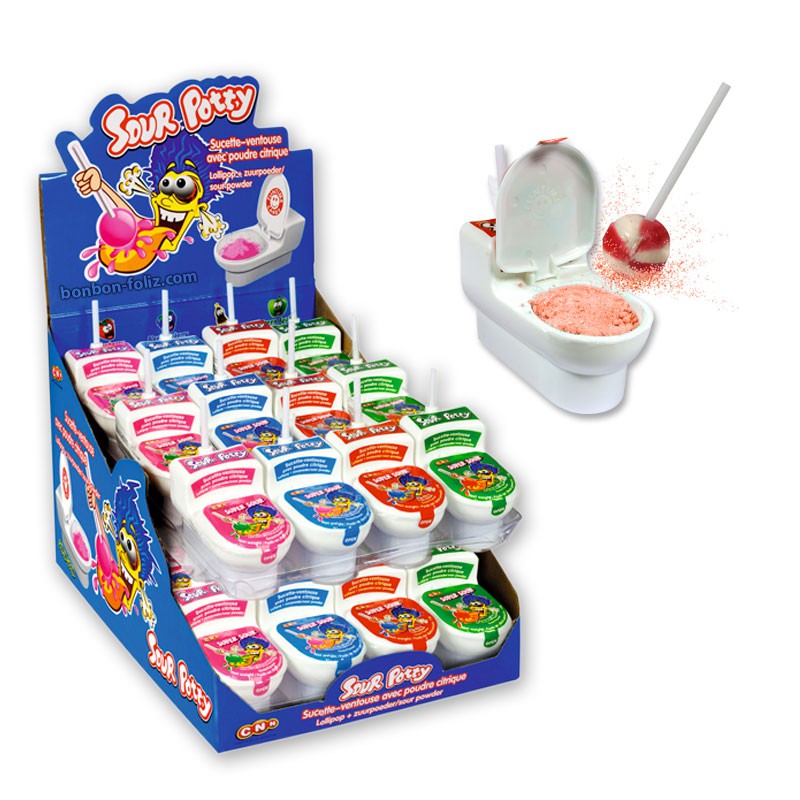 Display de 24 boites Sour Potty