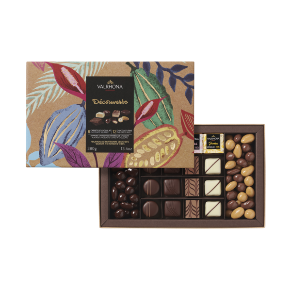 Coffret Découverte assortiment 380g Valrhona