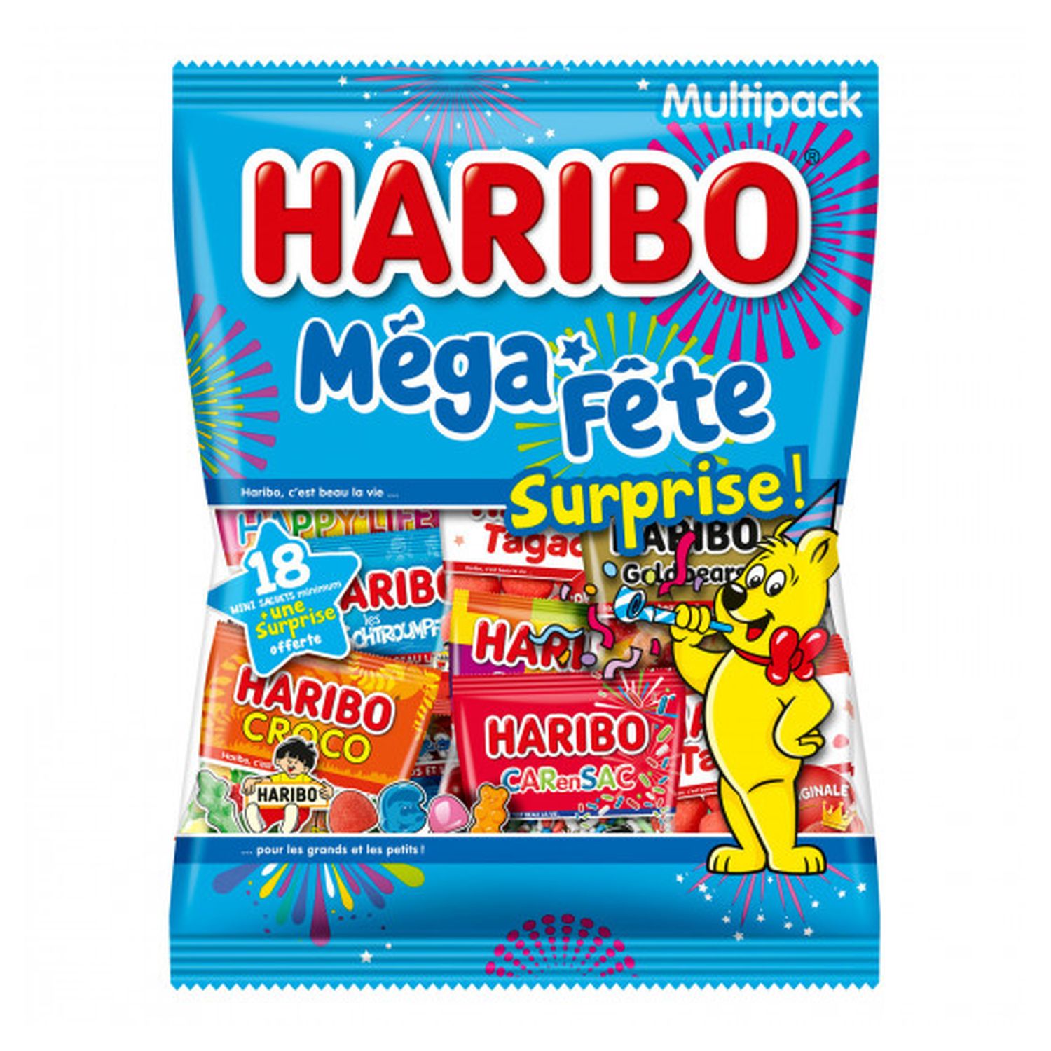 Mega Fêtes 800gr Haribo