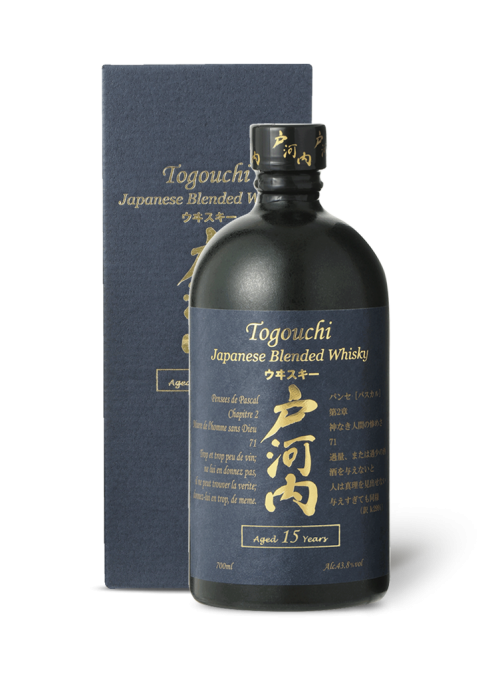 Whisky Japanese Blended 15 ans Togouchi 70Cl