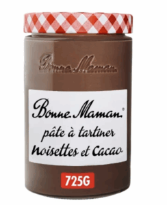 Bonne maman pâte à tartiner noisette et cacao 725gr