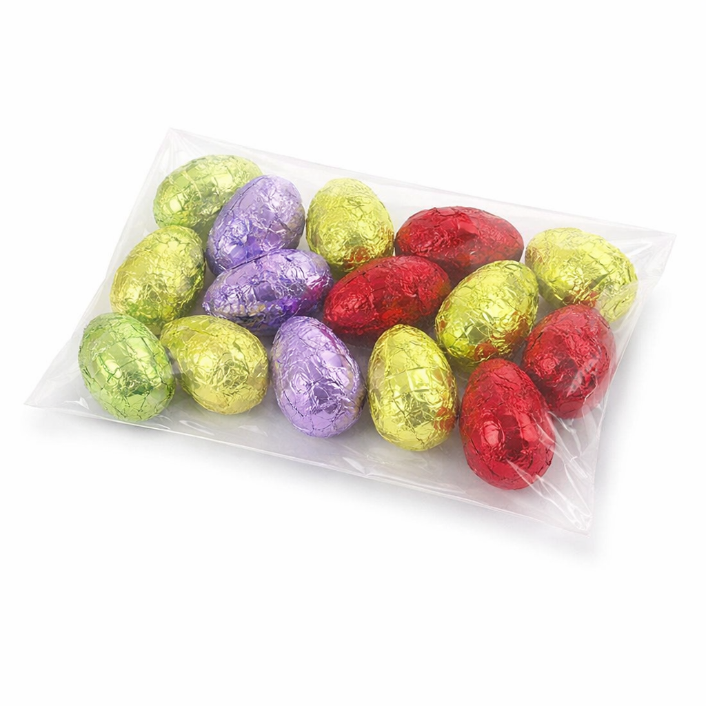 15 Œufs de Pâques au Chocolat au Lait Rohan – Chocolat Fin en Coque Dorée – Idéal pour Chasse aux Œufs, Fêtes et Cadeaux Gourmands