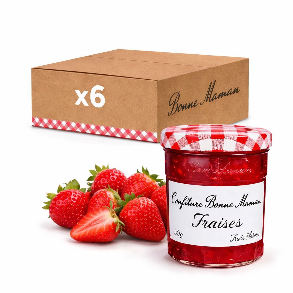 Confiture Bonne Maman Fraise 370g – Pot en verre