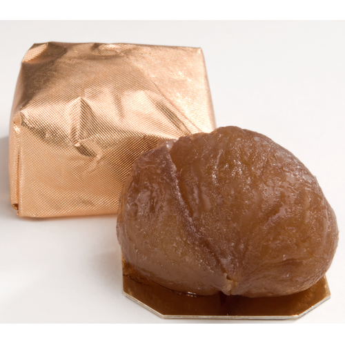 ballotin-marrons-glaces-plies-or-300g Marrons glacés Corsiglia en coffret bois, une gourmandise raffinée à offrir.