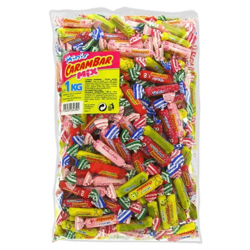 Sac de 1Kg de Carambar Mini Mixt