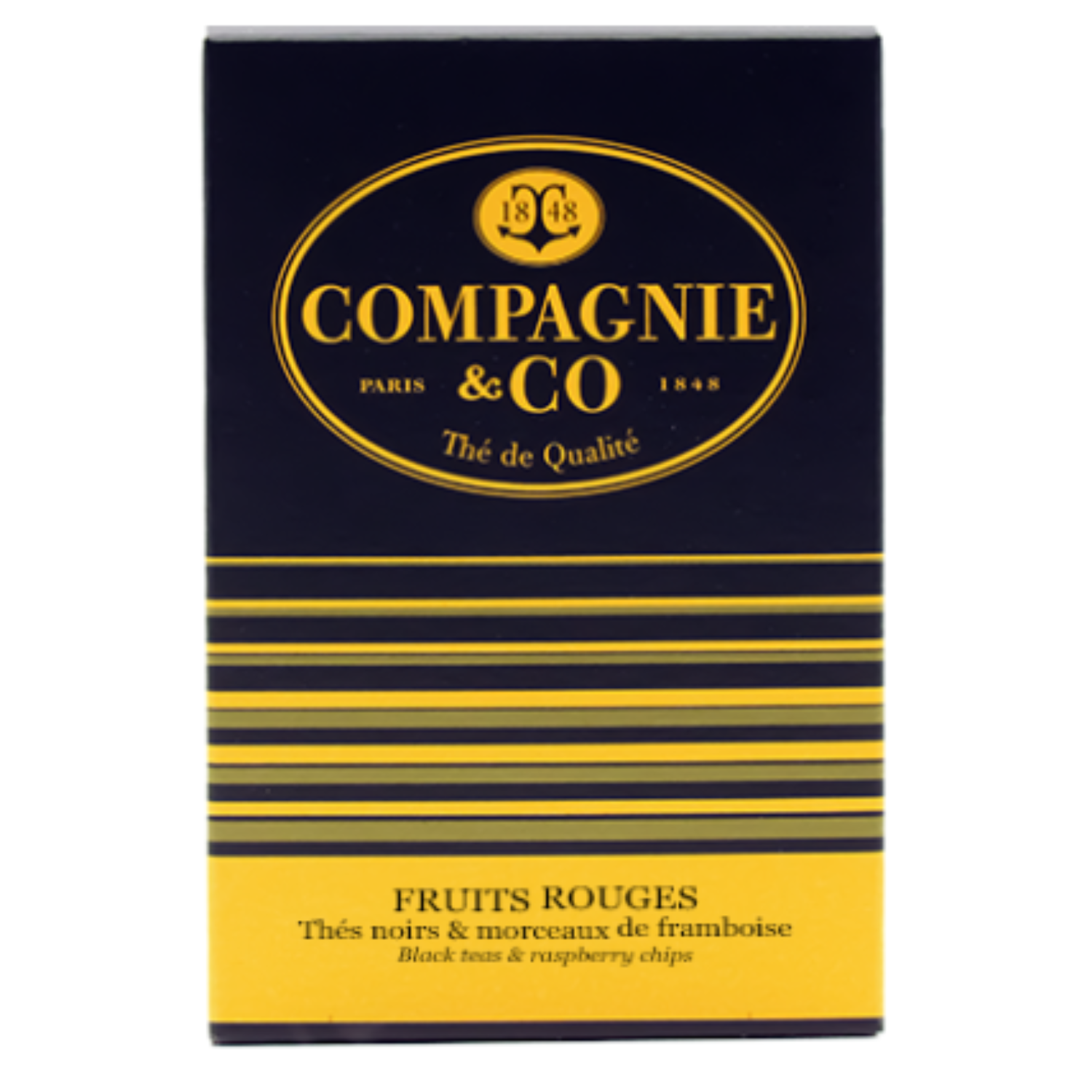 Thé Fruits Rouges – Compagnie et Co – Boite de 25 sachets