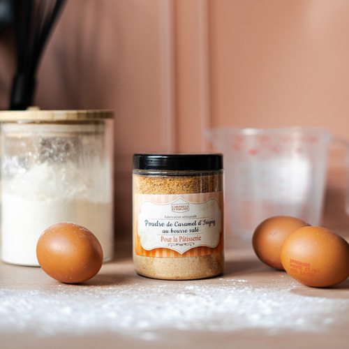 poudre caramel d'isigny 220gr
