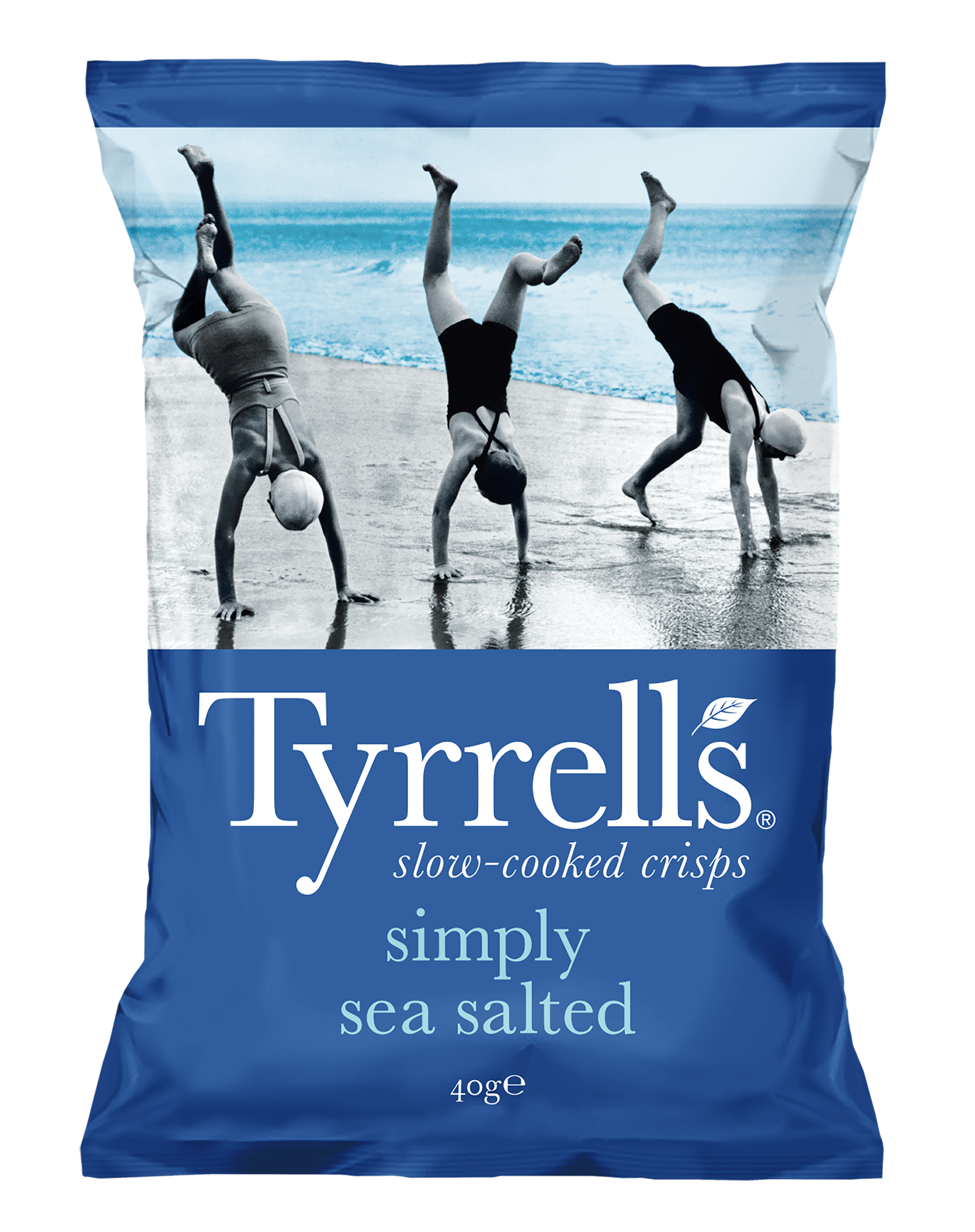 Chips légérement salée au sel de mer, 40G, Tyrrells