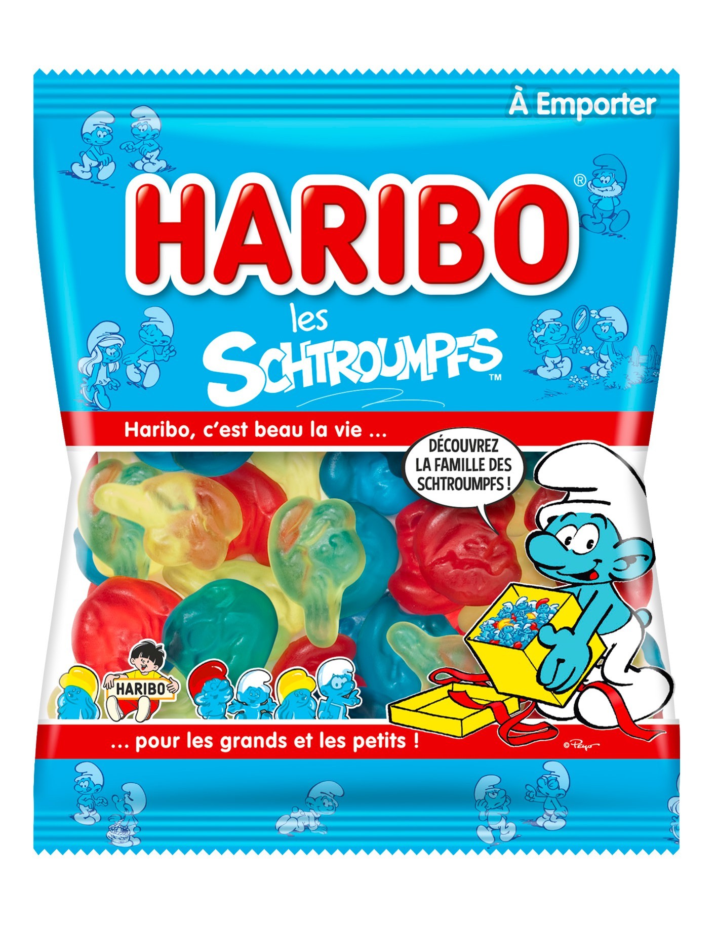 Schtroumpfs HARIBO 30 sachets
