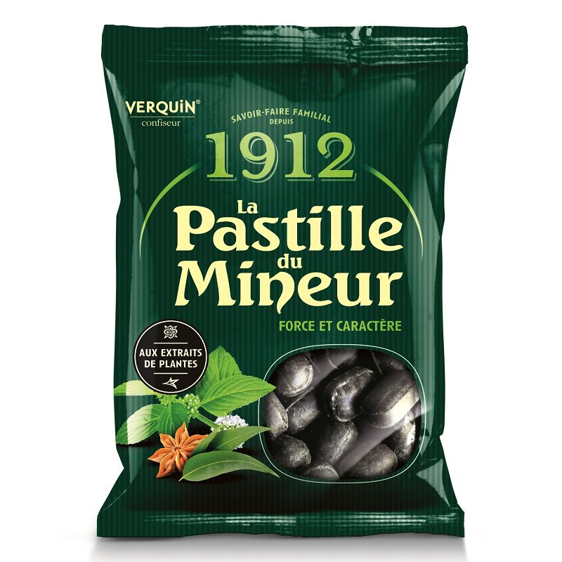 Sachet Pastilles du Mineur 150gr Verquin
