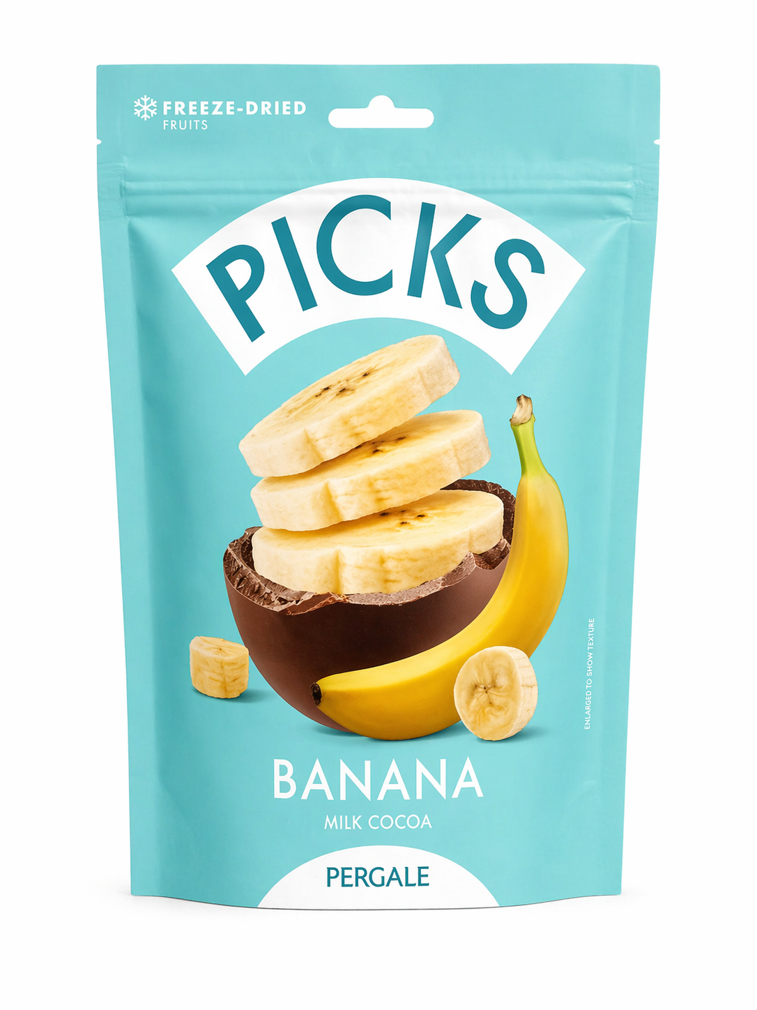 PICKS BANANE ENROBE DE CHOCOLAT 90GR X12 PCS