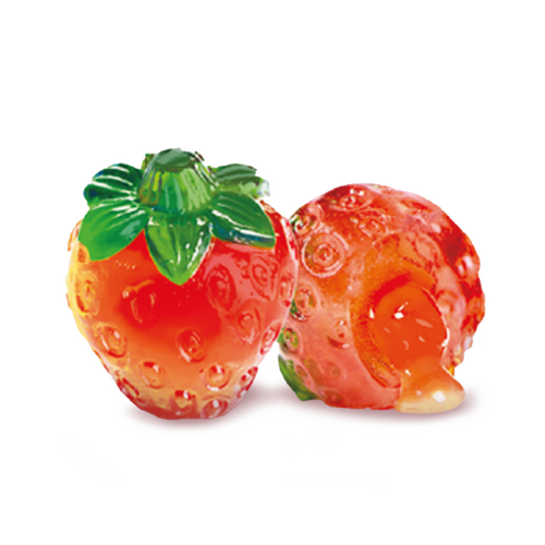 Savourez les AMOS FRAISE 4D, un snack fruité de 120g, idéal pour les pauses gourmandes.