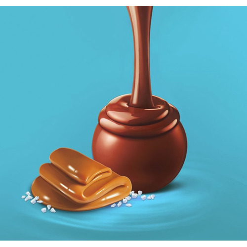 Savourez le sac 1Kg Lindor Caramel, un chocolat exquis de Lindt.